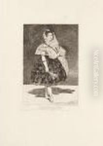 Lola De Valence (h.33) by Edouard Manet