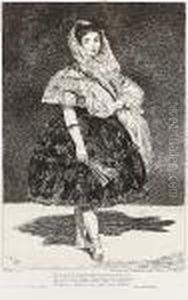 Lola De Valence (guerin 23) by Edouard Manet
