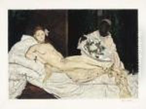 Olympia, By Jacques Villon by Edouard Manet