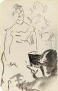 Chanteuse De Cafe-concert by Edouard Manet