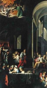 The Birth of the Virgin, c.1616-19 by Carlo Saraceni