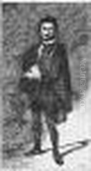 The Tragic Actor (rouviere In The Role Of Hamlet) (h.48) - view 1