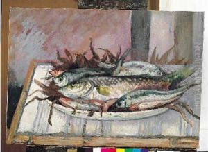 Nature Morte Aux Poissons De Roches by Henri Charles Manguin