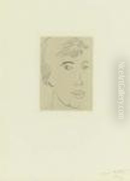 Josette Gris, Visage De Trois-quarts - view 1