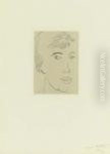 Josette Gris, Visage De Trois-quarts