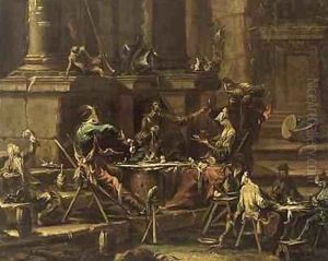 Gipsy Repast by Alessandro Magnasco