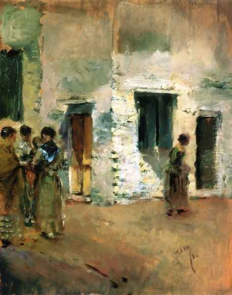 Venetian Street Scene - view 1
