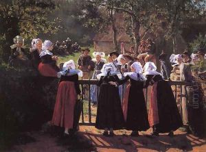 Harvest Festival by Henry Mosler