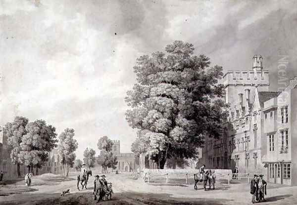 St Johns College, Oxford - view 1