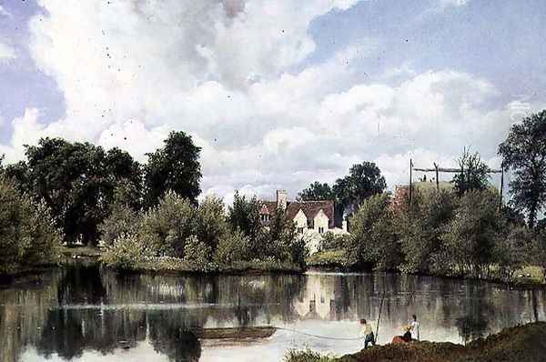 River landscape, Suffolk - view 1