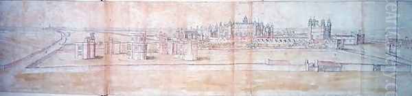 Hampton Court, 1556 - view 1