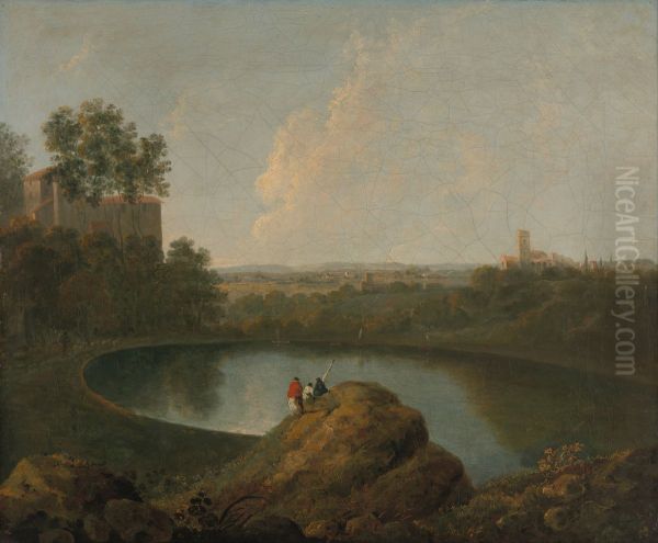 The Head of Lake Nemi - view 1