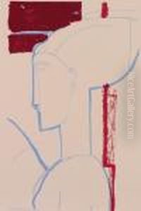 Testa Scultorea by Amedeo Modigliani