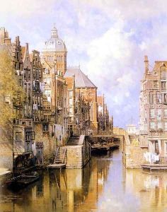 The Oudezijdsvoorburgwal, Amsterdam