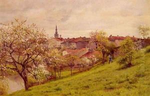 Le Printemps, Amiens (Spring, Amiens) by Jean Ferdinand Monchablon