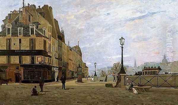 Sur les Quais, Paris, 1875 - view 1