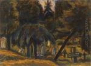Cemetery by Istvan Nagy