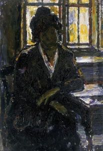 At The Table by Istvan Nagy