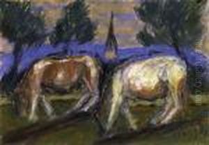 Cows by Istvan Nagy