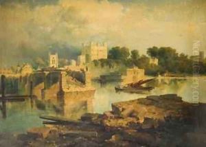 Landscape near Rochester 1860 by Edmund John Niemann