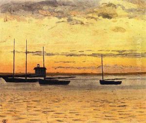 Seascape at Sunset I by Francis Augustus Silva