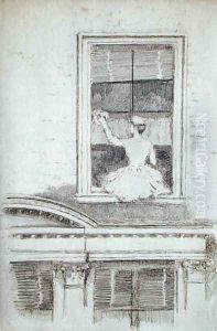 The Window Cleaner, Chelsea, 1888-89 by Theodore Roussel