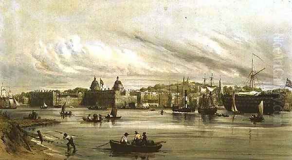 Greenwich and the Dreadnought - view 1