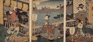 The Moon by Utagawa Kunisada