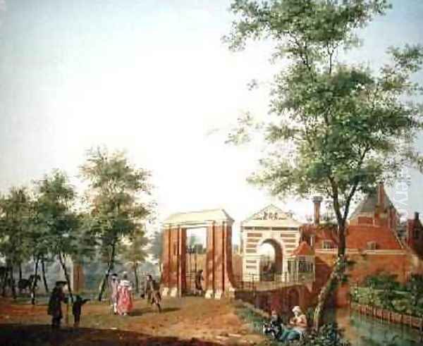 View of the Zylpoort, Harlem, 1780 - view 1