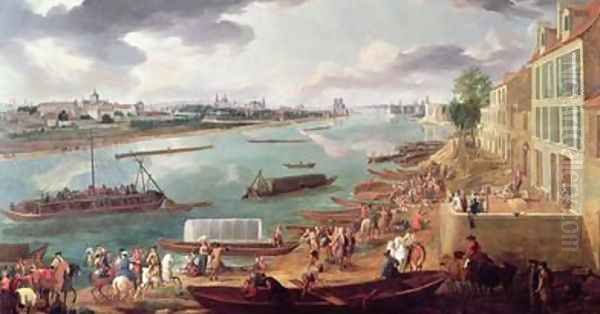View of Paris from the Quai de la Rapee - view 1