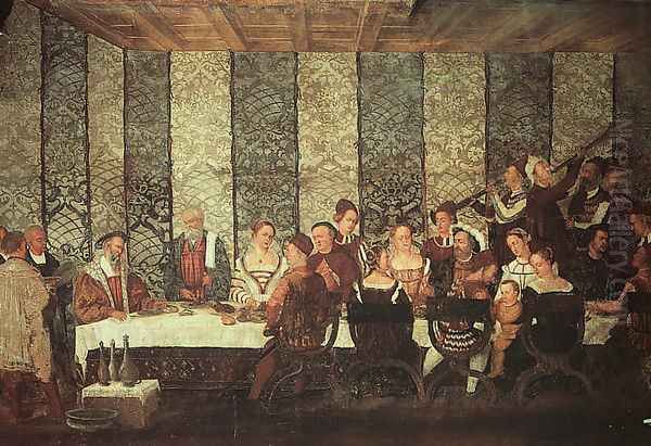 Banquet (16th century) - view 1