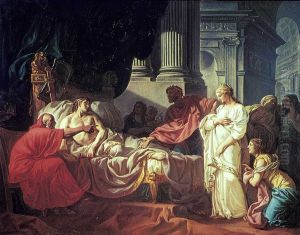 Antiochus and Stratonice by Jacques Louis David