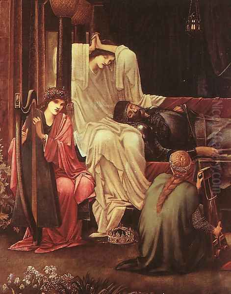 The Last Sleep of Arthur in Avalon by Sir Edward Coley Burne-Jones