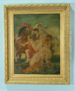 The Rape Of The Women Of Sabine by Pietro Da Cortona (Barrettini)
