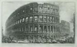 'veduta Dell 'anfiteatro Flavio by Giovanni Battista Piranesi