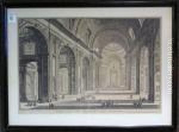Veduta Interna Della Basilica Di S. Pietro In Vaticano - view 1
