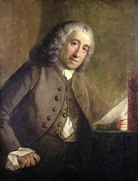 Portrait of Francis Fauquier, (c.1704-68) Lieutenant Governor of Virginia in the American Colonies, c.1757 - view 1