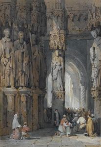 Ratisbon (regensburg) Cathedral, Germany by Samuel Prout