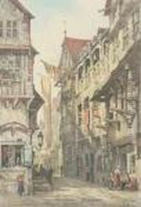 St. Nicolas, Frankfort/m. by Samuel Prout