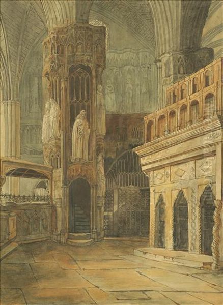 Interiorof A French Cathedral - view 1