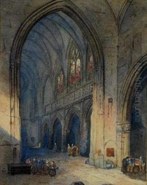 English Cathedral Interior - view 1