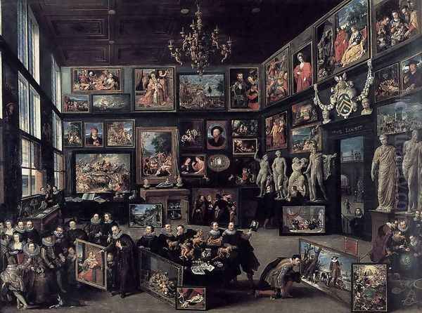 The Gallery of Cornelis van der Geest 1628 - view 1