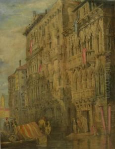 Palazzo Contairini-fasan Venice by Samuel Prout