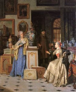 At the Antiquarian's by Jean Carolus