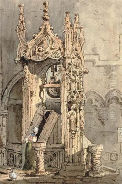 A Corner Of A Church - view 1