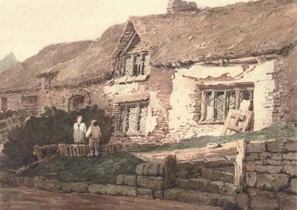 Old Cottages, Devonshire - view 1