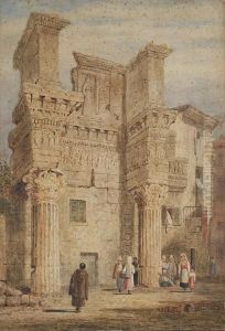 Figures By A Classical Ruin Figures By A Classical Ruin