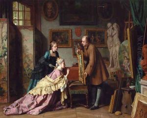 A Visit to the Studio by Jean Carolus