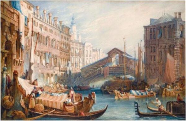 Ponte Di Rialto, Venice - view 1
