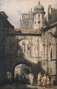 A View In Nuremberg by Samuel Prout